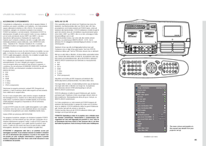 Page 4545
italianonorskUTILIZZO DEL PROIE\MTTOREBR\bK AV PROJEKTOREN
ACCENSIONE E SPEGN\MIMENTO
Completata.la .configurazione, .accendere .tutte .le .apparecchiature  ..Il.proiettore .può .essere .controllato .con .il .tastierino, .con .il .telecomando.oppure .utilizzando .le .interfacce .LAN .o .RS232  ..Per .accendere.il .proiettore, .spingere .con .decisione .il .pulsante .di .accensione.POWER .sul .tastierino .o .sul .telecomando  ..Gli .indicatori .di .STATO .si.allontaneranno .da .giallo .al .verde...