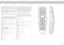 Page 27
italianonorsk
27

Il telecomando consente l’accesso ﬂessibile alle impostazioni del proiettore, tramite i tasti oppure il sistema dei menu. Il telecomando è retroilluminato e può  essere  utilizzato  in  condizioni  di  scarsa  luminosità.  È  provvisto  anche di  un  jack  dati  che  consente  di  collegarlo  al  proiettore  mediante  un  ﬁlo. Quando  il  ﬁlo  è  attaccato,  il  fascio  IR  (infrarossi)  e  le  batterie  interne  sono spenti.Il  telecomando  può  essere  azionato  in  “modalità...