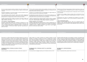 Page 59
españolitalianonorsk
5

Di  tanto  in  tanto  può  essere  necessario  pulire  il  proiettore.  Non  aprire  mai  l’unità,  per non invalidare le eventuali garanzie. Gli interventi di riparazione e manutenzione vanno affidati esclusivamente a personale qualificato. 
Il proiettore fa uso di lampada che hanno una durata limitata. Per maggiori dettagli, fare riferimento alla sezione SOSTITUZIONE DELLE LAMPADE.
È possibile pulire solo l’esterno dell’unità. Usare un panno umido. Fare attenzione a non...