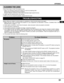 Page 51Problem:
No power.
Image is out of focus.
Try these Solutions:
lPlug the projector into an AC outlet.
lTurn the MAIN ON/OFF switch to ON.
lPress the POWER ON/OFF switch to ON.
lBe sure the READY INDICATOR light is ON.
lWait approximate 2 minutes after the projector is turned OFF before turning the
projector back on.
NOTE: After pressing the POWER ON/OFF button to OFF. The projector functions
as indicated.
1. The LAMP POWER indicator will light and the READY indicator will turn off.
2. After approximate 2...