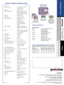 Page 2Large Conference Room Projectors
®
www.proxima.com
1.800.294.6400
PROJECTORS THAT STAY
DP9260+
DP9260+ TECHNICAL SPECIFICATIONS
ORDERING INFORMATION
Optional Accessories
CASE-801 Samsonite Desktop and UltraLight soft
rolling carrying case
CASE-013 Deluxe rolling hard case 
(checkable/shippable) 
CASE-014 High capacity rolling hard case 
(checkable/shippable)
LENS-007 Short-throw zoom lens 
(F2.5-3.1) 1.3 - 1.8:1
LENS-008 Long-throw zoom lens 
(F2.0-2.9) 2.4 - 4.3:1
LAMP-016 200-Watt UHP replacement lamp...