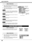 Page 2626
Press the MENU button and the ON-SCREEN MENU will
appear.  Press the POINT LEFT/RIGHT buttons to select
SOUND and press the SELECT button.  Another dialog box
SOUND ADJUST Menu will appear. 
Move the arrow to or of Volume by pressing the POINT UP/
DOWN buttons.  To increase the volume, point the arrow to and
then press the SELECT button.  To decrease the volume point the
arrow to and then press the SELECT button. 
To cut off the audio sound, point the arrow to Mute and then press
the SELECT...