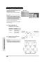 Page 4544
Easy to Use Functions
H-V Keystone Function
Correcting Trapezoidal Distortion and 
Adjusting Vertical Size.
This function allows for Keystone correction.
 Note
•  When the image is projected at an angle, 
the image becomes distorted trapezoidally.
The function for correcting trapezoidal 
distortion is called Keystone Correction.
(On-screen Trapezoidal Distortion) 
Correction and the adjustment of the vertical 
size of the picture.
1Select “V-Keystone” or 
“H-Keystone” in the layout.
2Press“W” or “X”...