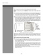 Page 773-54
Section	3	►	Operation
sTeP 2: aDjUsT ColoR (leVel of ReD/gReen/blUe) In eIghT zones
noTes:  1)  At  this  point,  ignore  the  brightness  of  individual  zones.  2)  Always  ignore  menu 
colors.
2a)  On each screen, compare the color temperatures in the eight target zones (four edges and 
four corners) to that of the color temperature of the center. Compare using a  white	field	only,	
and take note of any areas that do not match the center. Also decide if any screen exhibits 
a more obvious color...