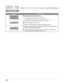 Page 71\b0
SDC �10108 0p D�ILA®3D FrontProjector UserÕsManual
No devi ceis connec tedtoth e in pu tter min als\f
The input termin alis conne cted but ther eis no signal\f
Input appropri atevideo signal sfr om comp atible sou rces \f
Avid eo signal that can not beused in thi sunit has been connected \f
Input video signal sthat can beused \f
*The names ofinp uttermi nalssuc has COMP \fwill bedisplay edinyel low \f
This messa geis di spl ayed when th e ac cumu lated lamp timehas exceed ed2900 hours\f
Toclear...