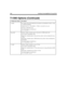 Page 350236 Installing Amanda@Work.Group/DOS
n_winksIf t1_mode is True, tells whether the environment is an immediate (0-wink), 1-wink, 
or 2-wink environment.
Number from 0 to 2. The default is 1. When 2, you need to set n_ani.
See also t1_mode and n_ani.
The default appears in install.cfg as:
set n_winks 1
ring_modeIndicates whether Amanda expects a loop start or a DID interface line.
True or False. The default is True.
When True, Amanda expects a loop start line, and new calls are indicated by ring 
voltage....