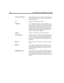 Page 236226 Administering Amanda@Work.Group/DOS
c-like escape sequenceAny sequence of characters within a string which starts 
with a \. This refers to the C programming language de-
veloped at Bell Labs.
CO Telephone Company Central Office
componentEvery message contains one or more components. Com-
ponents “define” a message. For example, if a message 
is forwarded from another mailbox with a Message Pre-
fix attached, that message contains two components. 
Similarly, if that message is then forwarded to...