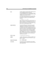 Page 246236 Administering Amanda@Work.Group/DOS
traceA facility within the Amanda software which logs all ac-
tivity on telephone ports into a file named 
C:\AMANDA\TRACE.OUT. This file can be viewed 
using any ASCII editor such as MS-DOS EDIT or JOVE 
(supplied by The Amanda Company).
The TRACE.EXE utility allows you to review Aman-
da’s activities. When testing token programming, use 
the following command to start Amanda with trace 
turned on:
C:\AMANDA /t /s 1300
This command also limits the size of the...