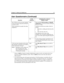 Page 81Chapter 5: Setting Up Mailboxes 71
1Names in bold are found in Amanda Administrator; names in italics are found on the Users 
screen for Amanda standalone system. Those in bold and italics have the same name in 
either interface.
2Use Call Screening only with supervised transfers. If Call Screening is on and the call is not 
supervised, the caller is screened but that recording is not played to the user. (An unsuper-
vised transfer has an H token in the mailboxs Extension field. For example, if mailbox...