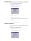 Page 101Chapter 5: Using Amanda Fax93
To save an item as a fax file from a Windows application:
1. Select the application’s Print command.
2. Change the printer to Amanda Fax then click OK.
The Amanda Fax dialog box appears.
3. Click Save as Fax File….
The File Save As dialog box appears.
4. Provide a name and location for the new file.
The default extension is .FAX, but you can use another extension. (The information is 
stored in The Amanda Company’s proprietary format, regardless of the extension.)
5. Click...