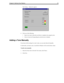 Page 89Chapter 6: Defining Tone Patterns 79
The Testing… dialog box appears.
6. Click one of the following:
 Stop if you want to abort the test before it completes the assigned cycles.
 Close to close the Testing dialog box after the test is finished.
Adding a Tone Manually
If you know all the settings for a tone’s traits, you can enter them all manually. 
If, afterwards, you learn a tone, AccuCall for Windows will overwrite those values.
To add a tone manually:
1. Select the Tones tab (or from the View menu,...