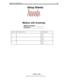 Page 103Appendix A: Setup Sheets95
    Setup Sheets
Mailbox with Greetings
Mailbox Number: __________
Comment: ________________
.
GreetingThe caller will hear:Greeting plays:
1Time:
Days:
2Time:
Days:
3Time:
Days:
—Master Copy—
      Make copies of this sheet prior to filling it out. 