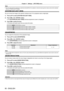 Page 80Chapter 4 Settings — [PICTURE] menu
80 - ENGLISH
Note
 fWhen the edge blending adjustment is performed while [DEF AULT] is selected, it will be the same gamma mode as when [2.2] is selected. 
(Only for PT- DW750 and PT- DX820)
[SYSTEM DAYLIGHT VIEW]
You can correct the image to the optimal vividness even if it is projected under a bright light.
1)
 
Press 
 as to select [SYSTEM DAYLIGHT VIEW].
2)
 
Press 
 qw or the  button.
 fThe 

[SYSTEM DAYLIGHT VIEW]  individual adjustment screen is displayed.
3)...