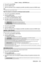 Page 139Chapter 4 Settings — [NETWORK] menu
ENGLISH - 139
5) Press as to select [STORE].
6)  
Press the  button.
7)

 
When the confirmation screen is displayed, press  qw

 to select [OK], and press the  button.
Note
 f The projector does not support 10BaseT  Full/Half.
When the projector is connected to a twisted-pair-cable transmitter
1) Press as to select [DIGITAL LINK SETUP].
2)  
Press the  button.
 fThe 

[DIGITAL LINK SETUP] screen is displayed.
3)
 
Press 
 as to select [DUPLEX(DIGITAL LINK)].
4)...