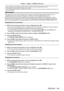 Page 149Chapter 4 Settings — [SIGNAL LIST] menu
ENGLISH - 149
 fWhen a signal to be input corresponds to multiple signals set in [WIDE], a registered signal with a high memory number receives priority . 
Example: a signal to be input that corresponds to memory numbers  A2, 
A4 and B1 will be determined to be B1.
 fWhen a registration signal is deleted, the settings are also deleted. fIn an environment where multiple types of signals are input to the same \
terminal, signals are sometimes not determined correctly...