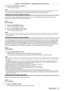 Page 73Chapter 3 Basic Operations — Operating with the remote control
ENGLISH - 73
2) Press the  button again.
 fThe image is displayed.
Note
 f The power indicator  will blink slowly in green while the shutter function is in use (shutter: closed). fY
ou can set the speed of shutter opening/closing via the [DISPLAY OPTION] menu  → [SHUTTER SETTING].
Using the on-screen display function
Turn off the on-screen display function (no display) when you do not wish the viewers to see the on-screen 
display, such as...