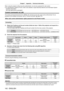 Page 142Chapter 7 Appendix — Technical information
142 - ENGLISH
When using the projector without security authentication, do not set a p\
assword for web control.
 
f For specifications related to PJLink, refer to the website of Japan Business Machine and Information System 
Industries Association.
URL http://pjlink.jbmia.or.jp/english/
Control commands via LAN
The control command format from the  terminal can be also used via the LAN terminal. For an 
example of the available commands, refer to "Control...
