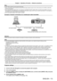 Page 113Chapter 5 Operation of Function — Network connections
ENGLISH - 113
Note
 
f A LAN cable is required to use the wired LAN function.
 
f When a LAN cable is used to transmit and receive Ethernet signal, please connect it to the  terminal or the  
terminal of the projector.
 
f Use a LAN cable that is straight cable or cross cable and compatible with CA
T5 or higher. When you need to know whether to use one or 
both straight/cross cable depending on the configuration of the system, please confirm with your...