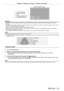 Page 115Chapter 5 Operation of Function — Network connections
ENGLISH - 115
LOGIN PASSWORD :   5678
PROJECTOR NAME :   Name1234
SSID :      Panasonic Projector
IP ADDRESS(WIRELESS) :   172.28.120.1
IP ADDRESS(WIRED) :   192.168.1.100
 
 
f LOGIN PASSWORD
 
f PROJECTOR NAME
 
f SSID
 
f IP ADDRESS(WIRELESS)
 
f IP ADDRESS(WIRED) 
Network input idle screen
Attention
 
f Please do not move or transport the projector while the wireless module is attached. Doing so may cause the wireless module to be 
damaged.
 
f...