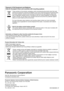 Page 164W0316MZ2086 -ST
Product Information (for Turkey only)
AEEE Yönetmeliğine Uygundur.
Eski Ekipman ve Bataryaların İşlenmesi.
Sadece geri dönüşüm sistemleri olan Avrupa Birliği ve ülkeleri için geçerlidir.
Ürünler, ambalaj ve/veya ekli belgeler üzerindeki bu semboller kullanılmış elektrik ve elektronik 
ürünlerin ve pillerin genel ev atığı ile karıştırılmaması gerektiğini ifade eder.
Eski ürünlerin ve pillerin toplanması ve geri kazanılması için bu atıkları lütfen yasayla belirlenmiş 
olan uygun toplama...