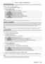 Page 133Chapter 4 Settings — [NETWORK] menu
ENGLISH - 133
[NETWORK STATUS]
Display the status of the projector network.
1) 
Press 
 as to select [NETWORK STATUS].
2)
 
Press the  button.
 fThe 

[NETWORK STATUS] screen is displayed.
[DHCP] Displays the status of use of the DHCP server.
[IP ADDRESS] Displays the [IP ADDRESS].
[SUBNET MASK] Displays the [SUBNET MASK].
[DEFAULT GATEWAY] Displays the [DEFAULT GATEWAY].
[DNS1] Displays the address of the preferred DNS server.
[DNS2] Displays the address of the...