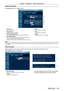 Page 147Chapter 5 Operations — Web control function
ENGLISH - 147
[Adjust clock] page
Click [Detailed set up] → [Adjust clock].
1
2
3
4
5
6
7
1 [Time Zone]
Select the time zone.
2
 
[Set time zone]
Updates the time zone setting.
3

 
[NTP
  SYNCHRONIZATION]
Set [ON] when adjusting the date and time automatically.
4
 
[NTP
  SERVER NAME]
Enter the IP address or server name of the NTP server when 
you set to adjust the date and time manually.
(To enter the server name, the DNS server needs to be set up.) 5...