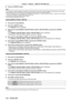 Page 124Chapter 4 Settings — [DISPLAY OPTION] menu
124 - ENGLISH
6) Press the  button.
Note
 f The single link is a setting to display one image with one input signal.\
  The dual link is a setting to display one image with two input signals. fWhen the [SIMUL
 INPUT SETTING] is set to anything other than [OFF], [SDI LINK] is fixed to [SINGLE].
 fThe [SDI LINK] setting cannot be changed when the [DISPLA

Y OPTION] menu → [BACKUP INPUT SETTING]  → [BACKUP INPUT MODE] 
is set as the combination to include the SDI1...