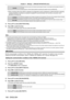 Page 148Chapter 4 Settings — [PROJECTOR SETUP] menu
148 - ENGLISH
[SLAVE]Select this item when the contrast synchronization function or the shutt\
er synchronization function is 
used.
Set this item in all the linked projectors excluding the projector set as the [MASTER].
 f
When anything other than [OFF] is selected, the diagnostic result is displayed in [LINK ST A TUS], indicating 
if all the projectors including the projectors targeted for synchronizat\
ion are correctly connected, and if 
[MODE] is correctly...