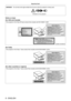 Page 66 - ENGLISH
Read this first!
WARNING:Do not look at the light emitted from the lens while the projector is be\
ing used.
Indicated on the projector
Notice on laser
(for USA and Canada)
This projector is the Class 3R laser product that complies with IEC 60825-1:2007.
529DPQT1100ZA For North America 
“Complies with 21 CFR Parts 1040.10 and 1040.11
except for deviations pursuant to Laser Notice
No.50 dated June 24.2007”
IEC 60825-1:2007
LASER RADIATION
AVOID DIRECT EYE EXPOSURE
CLASS 3R LASER PRODUCT...