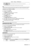 Page 91Chapter 4 Settings — [PICTURE] menu
ENGLISH - 91
[1.0]Set so that images become as you like. [2.0] - [2.8] can be set in increments of 0.1.
[1.8]
[2.0] - [2.8]
*1 When [PICTURE MODE] is set to [DYNAMIC], [USER], or [DICOM SIM.], [DEF AUL T] cannot be selected.
Note
 fDICOM is an abbreviation of “Digital Imaging and COmmunication in Medicine” and is a standard for medical imaging devices.  Although the 
DICOM name is used, the projector is not a medical device, and should not be used for purposes such as...