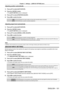 Page 101Chapter 4 Settings — [DISPLAY OPTION] menu
ENGLISH - 101
Adjusting position automatically
1) Press as to select [AUTO SETUP].
2)  
Press the  button.
 fThe 

[AUTO SETUP] screen is displayed.
3)
 
Press 
 as to select [POSITION ADJUST].
4)
 
Press 
 qw to switch the item.
[ON] Adjust the screen position and size when automatic setup is executed.
[OFF] Does not perform automatic adjustment.
Adjusting signal level automatically
1) Press as to select [AUTO SETUP].
2)  
Press the  button.
 fThe 

[AUTO...