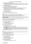 Page 106Chapter 4 Settings — [DISPLAY OPTION] menu
106 - ENGLISH
7) Press asqw to select [RESOLUTION].
 fSelect [1024x768p], [1280x720p], [1280x768p], [1280x800p], [1280x1024p], [1366x768p], [1400x1050p], 
[1440x900p], [1600x900p], [1600x1200p], [1680x1050p], [1920x1080p], [1920x1080i], or [1920x1200p].
8)

 
Press the  button.
 fThe 

[VERTICAL SCAN FREQUENCY] screen is displayed.
9)
 
Press 
 qw to select [VERTICAL SCAN FREQUENCY].
 fSelect [60Hz], [50Hz], [30Hz], [25Hz], or [24Hz] when [1920x1080p] is...