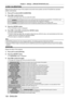 Page 136Chapter 4 Settings — [PROJECTOR SETUP] menu
136 - ENGLISH
[LENS CALIBRATION]
Detect the lens shift limit value of the projector and set the home posi\
tion and the ET-DLE030 lens standard 
position automatically.
1)
 
Press 
 as to select [LENS CALIBRATION].
2)
 
Press 
 qw to switch the item.
 fThe items will switch each time you press the button.
[NORMAL] Select this item when anything other than the Fixed-focus Lens (Model No.: ET- DLE030) is used.
Move the lens to the home position after completing...