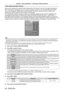 Page 58Chapter 3 Basic Operations — Switching on/off the projector
58 - ENGLISH
Initial setting (operation setting)
Set the items regarding the operating method depending on the duration of use and the usage of the projector.
After completed the initial setting, you can change the settings of each item from the [PROJECT OR SETUP] 
menu. If you change the settings while using the projector, the duration until the luminance of light source 
decreases by half may shorten or the luminance may decrease.
This initial...
