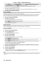 Page 100Chapter 4 Settings — [DISPLAY OPTION] menu
100 - ENGLISH
Model No.[SCREEN FORMAT] Range when [SCREEN POSITION] is selected
PT‑RW730, PT‑RW620 [16:10]
Cannot be adjusted.
[16:9] Adjusts the vertical position between 
-40 and 40.
4) Press as to select [SCREEN POSITION].
 f[SCREEN POSITION] cannot be selected or adjusted when [SCREEN FORMA T] is set to [16:10].
5)

 
Press 
 qw to adjust [SCREEN POSITION].
[AUTO SIGNAL]
Set whether to execute automatic setup of signals automatically.
The screen display...