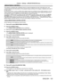 Page 125Chapter 4 Settings — [PROJECTOR SETUP] menu
ENGLISH - 125
[BRIGHTNESS CONTROL]
The projector is equipped with a brightness sensor to measure brightness and color of the light source, and 
corrects brightness and white balance of the projected image according to the changes in brightness and color of 
the light source.
By using this function, in such a condition that multiple screens are configured using multiple projectors, you can 
reduce changes in overall brightness and white balance of the multiple...