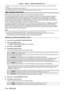 Page 134Chapter 4 Settings — [PROJECTOR SETUP] menu
134 - ENGLISH
 fIf multiple commands have been set for the same time, they are executed in chronological order starting from the smallest command 
number
.
 fThe operating time will be the local time. ( x

  page   131)
 fIf an operation is executed with the remote control or control panel of the projector or with a control command before the command set in 
[SCHEDULE] is executed, the command set with the schedule function may not be executed.
[MULTI PROJECTOR...