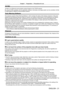 Page 21Chapter 1 Preparation — Precautions for use
ENGLISH - 21
Art-Net
“Art-Net” is an Ethernet communication protocol based on the TCP/IP protocol.
By using the DMX controller and the application software, illumination and stage system can be controlled. Art-Net 
is made based on DMX512 communication protocol.
Early Warning Software
The projector supports “Early Warning Software”, which monitors the status of the display (projector or flat panel 
display) and the peripheral devices inside an intranet, and...