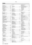 Page 210Index
210 - ENGLISH
AAccessories    2 3
 terminal
     27,   57
Adjusting adjustable feet
     4 7
[ADV
ANCED MENU]
     78,   94
Art-Net
     21,   186
[Art-Net CHANNEL SETTING]
     154
[Art-Net SETUP]
     153
[Art-Net ST
ATUS]
     154
[ASPECT]
     8 9
Automatic setup function
     73
[AUT
O SETUP]
     102
 button
Projector body
    
 28,   73
Remote control
     25,   73
[AUTO SIGNAL]
     102
B[BACK COLOR]    11 3
[BACKUP
 INPUT SETTING]
     103
[BLANKING]
     9 4
[BRIGHTNESS]
     8 1...