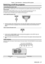Page 57Chapter 3 Basic Operations — Switching on/off the projector
ENGLISH - 57
Switching on/off the projector
Connecting the power cord
Make sure that the supplied power cord is securely fixed to the projector body to prevent it from being 
removed easily.
Confirm that the  switch is on the  side before connecting the power cord.
Use the power cord matching with the power supply voltage and the shape of the outlet.
For details of power cord handling, refer to “Read this first!” (x page 5).
How to attach the...