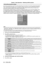 Page 60Chapter 3 Basic Operations — Switching on/off the projector
60 - ENGLISH
Initial setting (operation setting)
Set the items regarding the operating method depending on the duration of use and the usage of the projector.
After completed the initial setting, you can change the settings of each item from the [PROJECT OR SETUP] 
menu. If you change the settings while using the projector, the duration until the luminance of light source 
decreases by half may shorten or the luminance may decrease.
This initial...