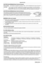 Page 7ENGLISH - 7
Read this first!
CAUTION (North/Middle/South America/Taiwan)
Power Supply:This Projector is designed to operate on 100   V - 240   V, 50   Hz/60   Hz AC, house current only.
CAUTION: The AC power cord which is supplied with the projector as an accessory can only be used for 
power supplies up to 125
  V. If you need to use higher voltages than this, you will need to obtain a 
separate 250
  V power cord. If you use the accessory cord in such situations, fire may result.
CAUTION...