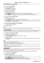 Page 91Chapter 4 Settings — [POSITION] menu
ENGLISH - 91
When [ASPECT] is set to [DEFAULT]
1) Press as to select [ZOOM].
2)  
Press the  button.
 fThe 

[ZOOM] screen is displayed.
3)
 
Press 
 as to select [MODE].
4)
 
Press 
 qw to switch the item.
[INTERNAL] Enlarges the size within the aspect range set with [SCREEN FORMA T].
[FULL] Enlarges or reduces the size using the entire display area set with [SCREEN FORMA T].
5) Press as to select [INTERLOCKED].
6)  
Press 
 qw to switch the item.
[OFF] Sets the...