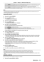 Page 115Chapter 4 Settings — [DISPLAY OPTION] menu
ENGLISH - 115
[64-940]Select this item when the signal output from the HDMI terminal of an external device (such as a Blu-
ray disc player) is input to the  terminal.
[0-1023] Select this item when the signal output from the DVI
- D terminal of an external device (such as a 
computer) is input to the  terminal via a conversion cable or similar cable.
Select this item also when the signal output from the HDMI terminal of a computer or other device is 
input to...