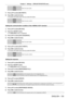 Page 139Chapter 4 Settings — [PROJECTOR SETUP] menu
ENGLISH - 139
[9600]Select the proper speed.
[19200]
[38400]
7) Press  as to select [(IN) PARITY].
8)  
Press 
 qw to switch the item.
 fThe items will switch each time you press the button.
[NONE]
Select the parity condition.
[EVEN]
[ODD]
Setting the communication condition of the  terminal
1) Press  as to select [RS-232C].
2)  
Press the  button.
 fThe 

[RS-232C] screen is displayed.
3)
 
Press 
 as to select [(OUT) BAUDRATE].
4)
 
Press 
 qw to switch the...