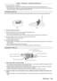 Page 185Chapter 5 Maintenance — Maintenance/replacement
ENGLISH - 185
ii) Pull out the air filter unit. (Fig. 3)
 fWhen pulling out, confirm that the air filter unit comes of

f from the tabs on the projector body (d).
 fAfter pulling out the air filter unit, remove large foreign objects and dust from the air filter unit compartment 
and the air intake port of the projector body if there are any

.
Cleaning the air filter unit
Remove the air filter unit beforehand with the previously described procedure of...