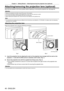 Page 46Chapter 2 Getting Started — Attaching/removing the projection lens (optional)
46 - ENGLISH
Attaching/removing the projection lens (optional)
Move the lens position to the home position before replacing or removing the projection lens. (x   page   66)
Attention
 f Replace the projection lens after turning of f the power of the projector. fDo not touch the electric contacts of the projection lens. Dust or dirt \
may cause poor contact. fDo not touch the surface of the projection lens with your bare hands....