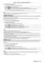 Page 99Chapter 4 Settings — [ADVANCED MENU] menu
ENGLISH - 99
2) Press qw to switch the item.
 fThe items will switch each time you press the button.
[NORMAL] Standard setting.
[FAST]
*1Simplifies the image processing to reduce image frame delay.
[FIXED]
*2Sets image frame delay to be constant regardless of the image position or magnification.
*1 When input signals are other than interlaced signals, [F AST] cannot be set.
*2  
Only when moving image signals and still image signals with the vertical scanning...