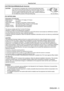 Page 3Read this first!
ENGLISH - 3
CAUTION (North/Middle/South America)
CAUTION:This equipment is equipped with a three-pin grounding-type power 
plug. Do not remove the grounding pin on the power plug. This plug 
will only fit a grounding-type power outlet. This is a safety feature. If 
you are unable to insert the plug into the outlet, contact an electricia\
n. 
Do not defeat the purpose of the grounding plug.
Do not remove
FCC NOTICE (USA)
Declaration of Conformity
Model Number:   PT-TW342 / PT-TX402 /...