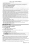 Page 105Chapter 4 Settings — [DISPLAY OPTION] menu
ENGLISH - 105
 gInput the same signal to the primary and secondary inputs. gDisplay the image of the primary input. fIf the input is switched to other than the primary or secondary input while the backup function is ready for use, the state of readiness to use 
the backup function is canceled. 

To switch to the backup input signal using the backup function again, switch to the primary input.
 fWhen [BACKUP

 INPUT MODE] is set to anything other than [OFF], the...